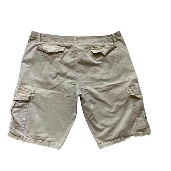 Ditch Plains Mens Stretch Cargo Shorts Size 40 Khaki Outdoors Utility Workwear - Picture 3 of 13